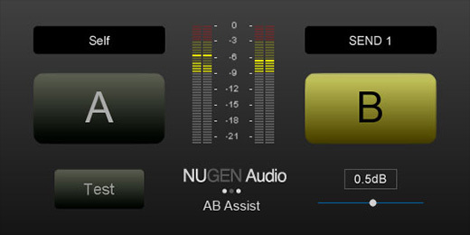 NUGEN Audioの「A|B Assist」がVST、AU形式に対応: Nice Disport